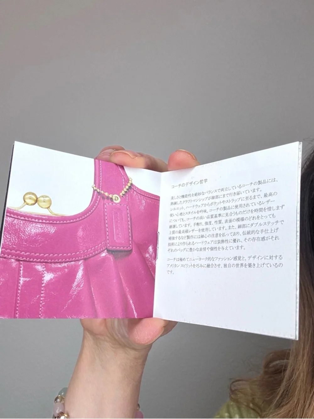 Coach Denim Suede Heritage Stripe bag Vintage 2003 with booklet - Picture 12 of 17